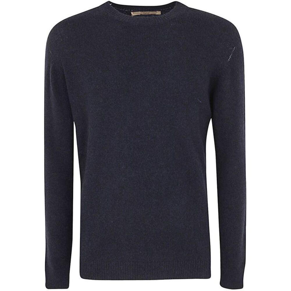 NUUR Men's Fine Gauge Knit Crewneck Sweater Men BLUE Sweaters & Cardigans